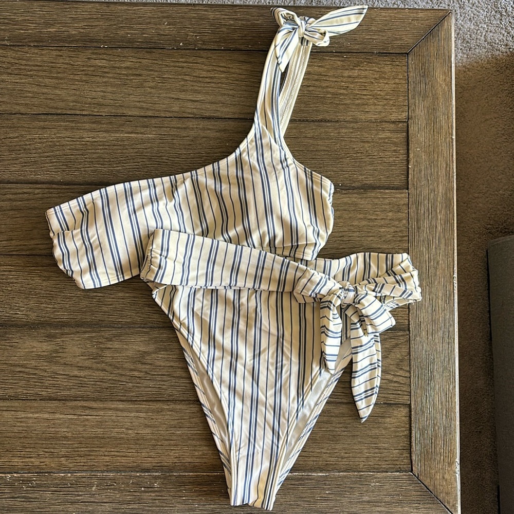 Abercrombie & Fitch high waist bikini swim set | M